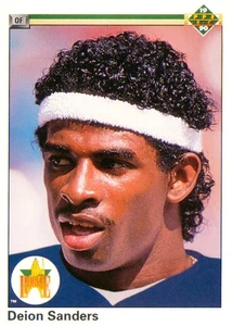 1990 Upper Deck - Deion Sanders #13 (RC) - Bild 1 von 2