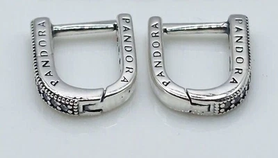 Pandora U Shape Hoop Earrings Ale S925 - Image 1 of 3