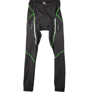 Nuckily pants unisex medium black green winter fleece gel padded NS903 skinny XS - Picture 1 of 9