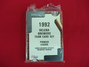1992 HELENA BREWERS FLEER PROCARDS MINOR LEAGUE BB TEAM SET MILWAUKEE BREWERS - Picture 1 of 4