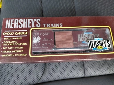 K-Line K646703 O Gauge Hershey's Chocolate 100th Anniversary Boxcar New in Box - Image 1 of 4