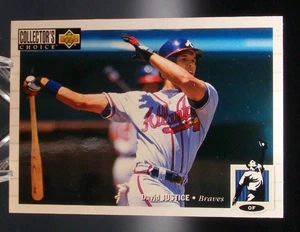 1994 Upper Deck Collector's Choice #156 David Justice NM - Bild 1 von 2
