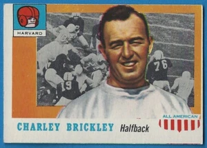 1955 Topps All American Football #61 Charley Brickley Harvard Crimson O/C Clean  - Picture 1 of 2