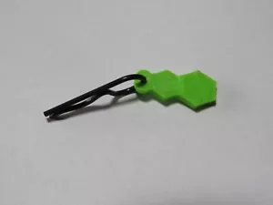Alfileres de carrocería de radiocontrol negros con tirones verdes, alfileres de carrocería de radiocontrol con tirones de coche de radiocontrol 12 piezas - Imagen 1 de 8