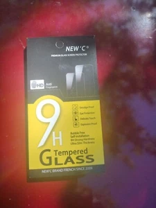 (3-Pk) NEW'C Glass Screen Protector Anti-Scratch Anti-Fingerprints 9H Hardness - Picture 1 of 2