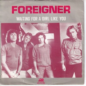 7inch FOREIGNER waiting for a girl like you HOLLAND 1981 EX/VG++ (S6246) - Picture 1 of 1