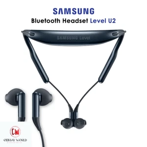 Samsung Level U2 {Blue} Wireless Bluetooth v5.0 Stereo Headset 18_Hr 12mm-Driver - Picture 1 of 7