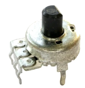 9mm Miniatur Noble Daumenradpotentiometer, Rändelradpotentiometer, (Rad im Shop) - Picture 1 of 1