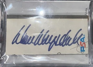 Don Drysdale ~LA Dodgers~ Signed Cut with JSA COA (AD55457) - Picture 1 of 2