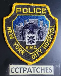 NEW YORK HOSPITAL HHC POLIZEI SCHULTERAUFNÄHER - Bild 1 von 2