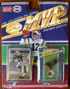 1990 Eric Metcalf - Browns, Score MVP Premium Edition NFL Collector Pin Series - Picture 1 of 2