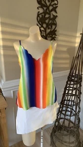 Socialite Rainbow tank top camisole small Pride LGBTQ - Picture 1 of 3