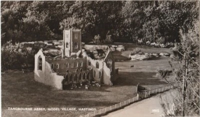 Vintage Postcard:Kent:Tangbourne Abbey. Model Village.Hastings.No 5. Gifford Ser - Image 1 of 2