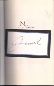 A Night Without Armor * by Jewel (CD & Book, 1998, Harper) Original Signed - Picture 1 of 5