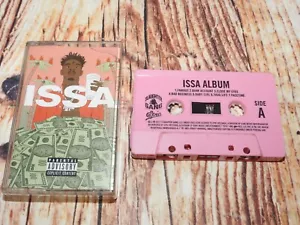 21 Savage - Issa Album - Cassette Tape PINK LIMITED EDITION EXPLICIT - Picture 1 of 12