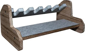 Porta Pistola Armadietto Legno Organizzatore Cassaforte da Interno per 6 Portapistole - Foto 1 di 6