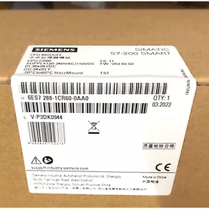 New Siemens 6ES7288-1CR60-0AA0 6ES7 288-1CR60-0AA0 SIMATIC S7-200 SMART CPU CR60 - Picture 1 of 1