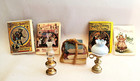 Dollhouse Miniatures Lot of 7 Books and Lamps Decor and Accessories