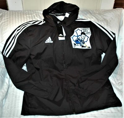 Toronto Maple Leafs Tiro ALL WEATHER JACKET PARA HOMBRE TALLA MEDIANA NWT NHL throwback ¡RARO! Foto 1 de 4