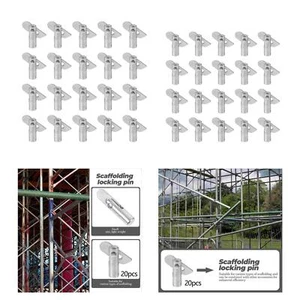 20Pcs Scaffolding Joint Connecter Bracket Daily Use Welding Fixing Peg Pin - Picture 1 of 16