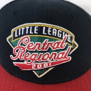 2001 Little League Central Regional LLWS Hat Baseball Cap Low Profile New Era  - Bild 1 von 6