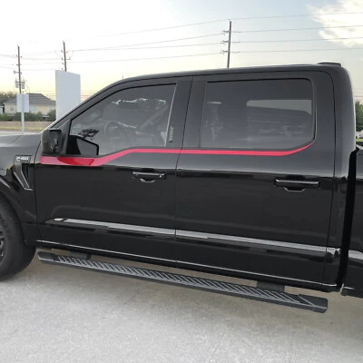 Redout Vinyl Decal Overlay for 2021-23 Ford F150 F-150 Side Doors - Image 1 of 3