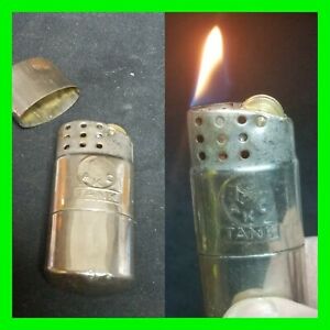 Vintage German AKC Tank Trench 3 Pcs Petrol Lighter ~ In Working Condition 