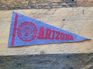 1950's Mini milk carton collection Mini Pennant UNIVERSITY OF ARIZONA - Picture 1 of 1