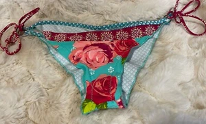 Body Glove Women Brasilia Tie Side Cheeky Bikini Bottom Swimsuit Size Medium NEW - Picture 1 of 9