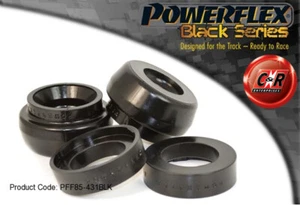 Casquillos de montaje superior Powerflex negros con puntal delantero -10 mm para Audi A1 8X 10- PFF85-431BLK - Imagen 1 de 11