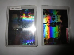 1991-92 ponte superiore AW4 Michael Jordan & AW6 David Robinson - Foto 1 di 2