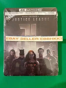 Zack Snyder's JUSTICE LEAGUE-DIRECTOR'S CUT (4K Ultra-Blu-Ray-Digital) Steelbook - Foto 1 di 2
