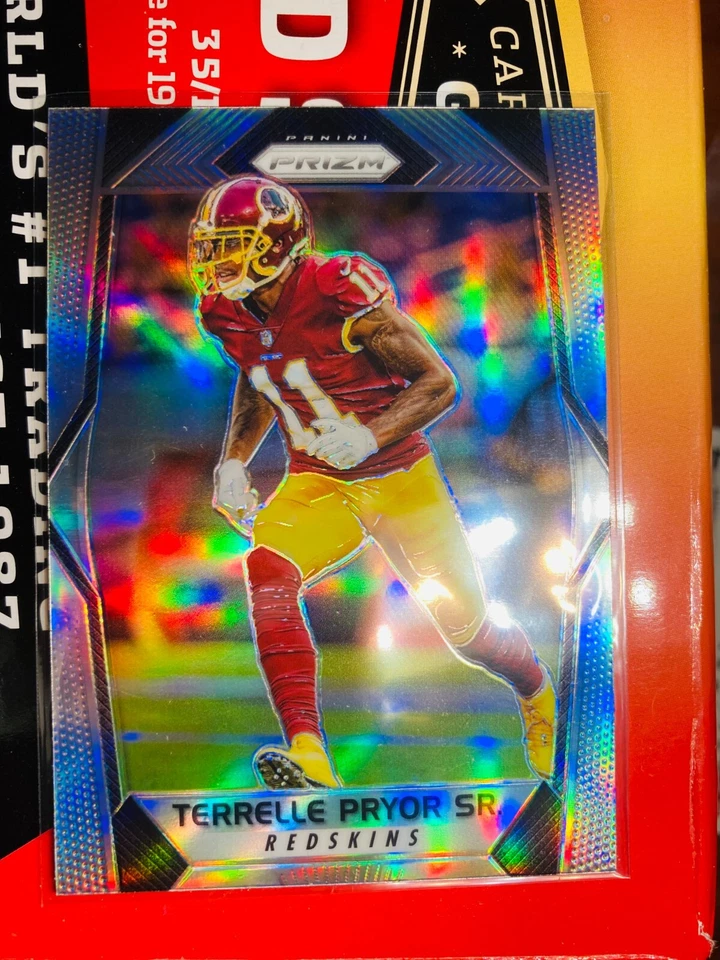 2017 Panini Prizm Silver Terrele Pryor Sr. Washington Redskins #21 V462 - Image 1 of 2