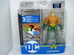 🔥DC Comics - Spin Master AQUAMAN DC Heroes Unite 4" Scale Actionfigur - Bild 1 von 16