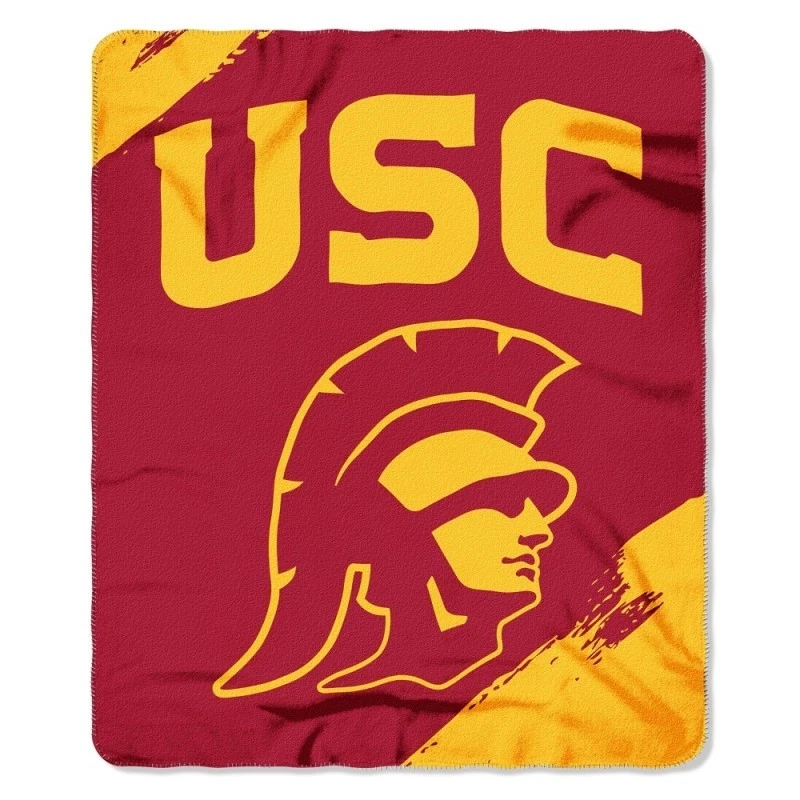 Northwest 1COL031020068RET USC Trojans Painted Fleece Throw