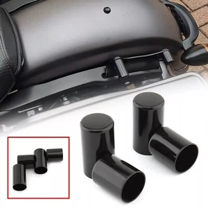 4X Point Docking Hardware Cover Black for Harley Touring Street Glide 2009-2022 - Picture 1 of 12
