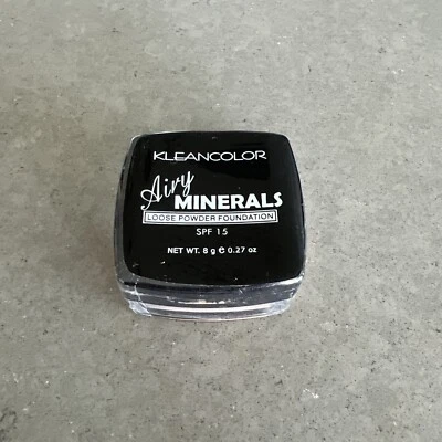 Kleancolor Airy Minerals Loose Powder Foundation SPF 15  AMBER 105 | New - Image 1 of 2