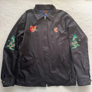 NEW Tailor Toyo TT15394 Vietnam Jacket XXL Black Map Tiger Dragon Rare - Picture 1 of 10