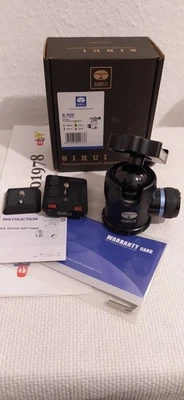 SIRUI K-20X 98mm/bis 25Kg Stativkopf Kugelkopf TY-Schnellwechselplatte NEUWERTIG - Bild 1 von 4