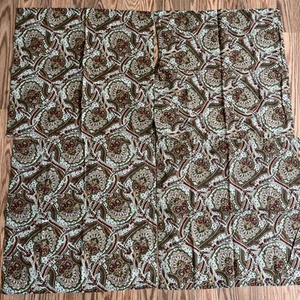 William Sonoma, Paisley, Servietten Set Up für Rot Grün Gold Paisley - Bild 1 von 10