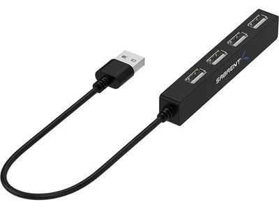 SABRENT HB-MCRM 4-PORT USB 2.0 HUB - Image 1 of 4