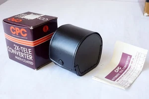 CPC 2X Tele-Converter Multi Coated lens 7011 for Minolta MD Lenses New in Box - Picture 1 of 10