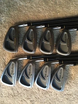 Planchas de gran tamaño Top Flite Tour 3-PW Aldila Flex regular grafito buen estado*** Foto 1 de 4