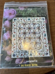 Judy Niemeyer A Garden for my Wedding Ring Quilt Pattern Quiltworx - Picture 1 of 2
