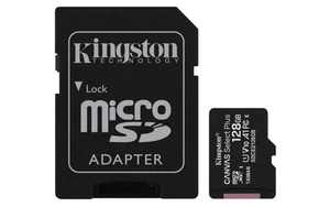 Kingston 128Gb Microsdxc Canvas Select 100R A1 C10 karta + adapter SD NOWY - Zdjęcie 1 z 9