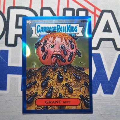 2024 Topps Garbage Pail Kids Chrome 7 Blue /149 288a Grant Ant - Image 1 of 2