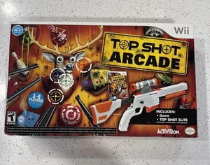 Vintage Activision Nintendo Wii Cabela's Top Shot Arcade Game Complete NEW - Picture 1 of 6
