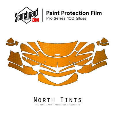 McLaren 540c 570s 2016-2021 3M PRO Series PreCut Paint Protection Clear Bra PPF - Image 1 of 4