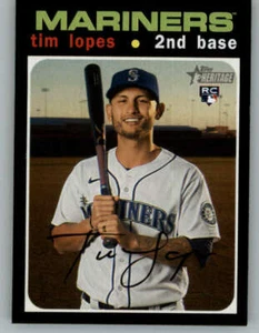 2020 Topps Heritage #606 Tim Lopes RC (ref 147021) - Picture 1 of 2