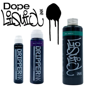 Gocciolatore inchiostro liquido Dope 18 mm - pennarello ricarica a base alcolica lucida permanente - Foto 1 di 7
